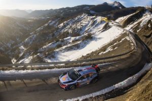 Thierry Neuville set the pace for Hyundai